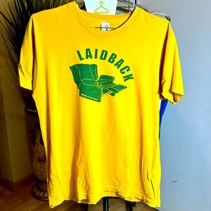 Y2K "Laidback" Graphic Tee - size M